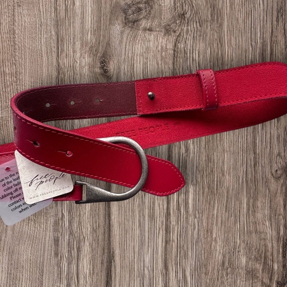 NWT Free People Rising Sun Hip Belt in Cherry Pie - Picture 5 of 6